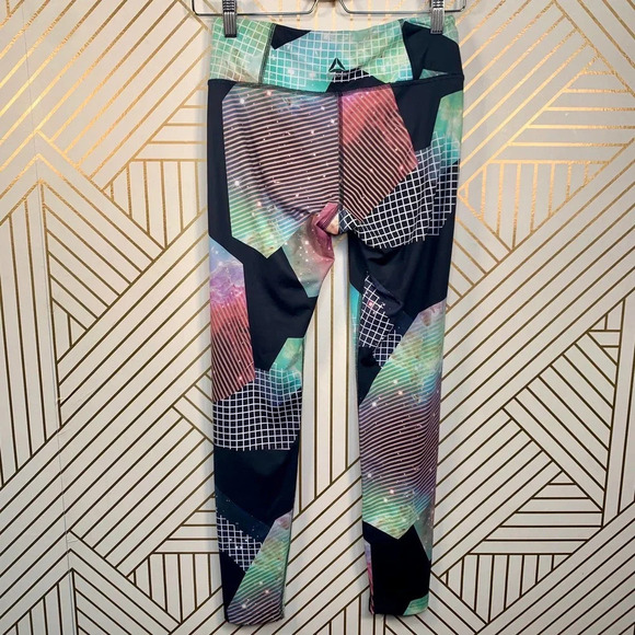 Reebok Cosmos Lux Bold Tight Speedwick Galaxy - Picture 7 of 10